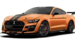 Ford Mustang Shelby GT500, orange/schwarz, 2020, 1:18, Maisto