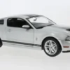 Ford Mustang Shelby GT 500, silber/schwarz, 2011, 1:18, Greenlight