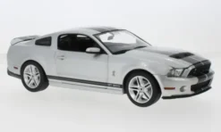 Ford Mustang Shelby GT 500, silber/schwarz, 2011, 1:18, Greenlight
