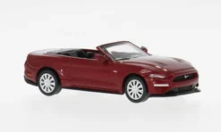 Ford Mustang VI Cabriolet, dunkelrot, 2020, 1:87, PCX87
