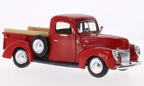 Ford Pick Up, rot, 1940, 1:24, Motormax