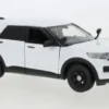 Ford Police Interceptor Utility, weiss, 2022, 1:24, Motormax
