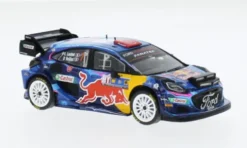 Ford Puma Rally1, Rallye WM, Central European Rally, 2023, #7, P.-L. Loubet/B.Veillas, 1:43, IXO