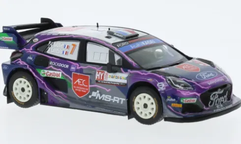 Ford Puma Rally1, Rallye WM, Rallye Sardinien, 2022, #7, P-L.Loubet/V.Landais, 1:43, IXO