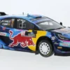 Ford Puma Rally1, Rallye WM, Rallye Schweden, 2023, Red Bull, #7, P-L.Loubet/N.Gilsoul, 1:18, IXO