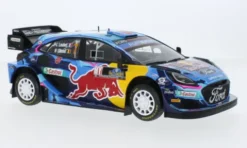 Ford Puma Rally1, Rallye WM, Rallye Schweden, 2023, Red Bull, #7, P-L.Loubet/N.Gilsoul, 1:18, IXO