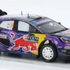 Ford Puma Rally1, Rallye WM, Safari Rallye, 2022, M-Sport Ford World Rally Team, Red Bull, #19, S.Loeb/I.Galmiche, 1:43, Spark