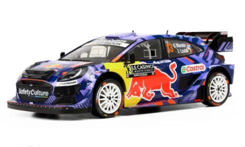 Ford Puma Rally1, WRC, Rally Monte Carlo, 2025, #13, G.Munster/L.Louka, 1:18, IXO