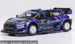 Ford Puma Rally1, WRC, Rally Schweden, 2025, #9, J.Serderidis/F.Miclotte, 1:43, IXO