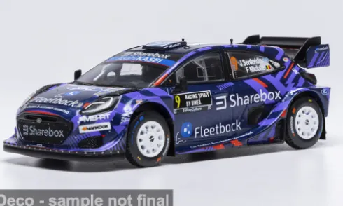 Ford Puma Rally1, WRC, Rally Schweden, 2025, #9, J.Serderidis/F.Miclotte, 1:43, IXO