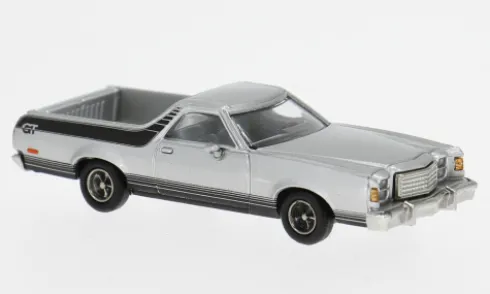 Ford Ranchero GT, silber, 1977, 1:87, Brekina