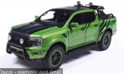 Ford Ranger Raptor, grün/schwarz, 1:18, Solido