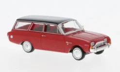 Ford Taunus P3 Turnier, rot/schwarz, 1964, 1:87, Brekina