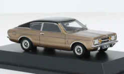 Ford Taunus (TC I) Coupe, braun/schwarz, 1974, 1:43, Schuco / Pro.R