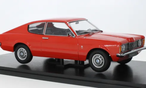 Ford Taunus (TC I) L Coupe, hellrot, 1971, 1:18, KK Scale