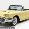 Ford Thunderbird, hellgelb, 1960, 1:18, Sun Star
