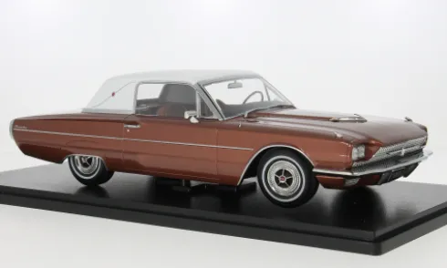 Ford Thunderbird Landau Coupe, bronze/weiss, 1966, 1:18, KK Scale
