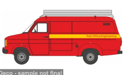 Ford Transit MK II, Post Office Engineering, 1:76, Oxford