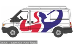 Ford Transit MK IV, BT, 1:76, Oxford
