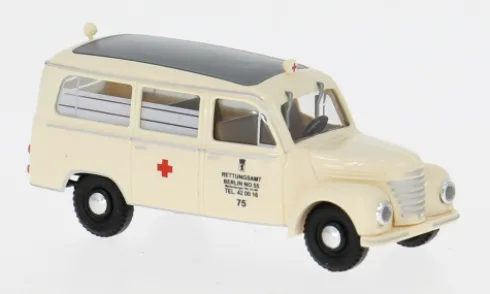 Framo V901/2, 1954, Rettungsdienst Berlin, 1:87, Busch