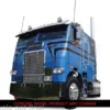 Freightliner FLA, blau, 1993, 1:43, IXO America