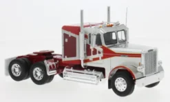 Freightliner FLC 120 64 T, silber/rot, 1977, 1:43, IXO