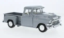 GMC Blue Chip Pick Up, grau, 1957, 1:24, Motormax