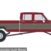 GMC Sierra Grande K2500 Crew Cab, dunkelrot/silber, 1977, 1:64, IXO America