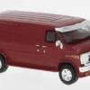 GMC Vandura, dunkelrot, 1983, 1:87, Brekina
