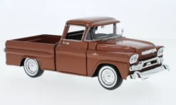 GMC 1000 Wideside, braun, 1958, 1:24, Motormax