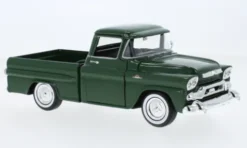 GMC 1000 Wideside, dunkelgrün, 1958, 1:24, Motormax