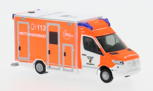 GSF RTW, 2018, Rettungsdienst Warendorf, 1:87, Rietze