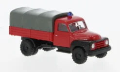 Hanomag L28 Pritsche, 1950, Feuerwehr, 1:87, Wiking
