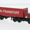 Hanomag Henschel F 221 S Koffer-SZ, 1969, Union Transport, 1:87, Brekina