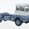 Hanomag-Henschel F 161 S SZM, hellgrau/blau, 1969, 1:87, Brekina