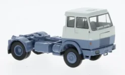 Hanomag-Henschel F 161 S SZM, hellgrau/blau, 1969, 1:87, Brekina