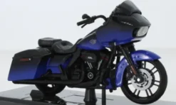 Harley Davidson CVO Road Glide, blau/schwarz, 2018, 1:18, Maisto
