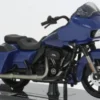 Harley Davidson CVO Road Glide, blau, 2022, 1:18, Maisto