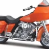 Harley Davidson FLTR Road Glide, orange, 2002, 1:18, Maisto
