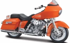 Harley Davidson FLTR Road Glide, orange, 2002, 1:18, Maisto