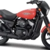 Harley Davidson Street 750, rot/schwarz, 2015, 1:18, Maisto