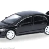 Honda Civic FD2, schwarz, 1:87, Micro City 87