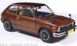 Honda Civic, braun, 1972, 1:24, WhiteBox