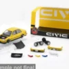 Honda Civic (EF2), gelb, 1991, 1:64, BM Creations
