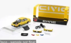 Honda Civic (EF2), gelb, 1991, 1:64, BM Creations