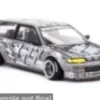 Honda Civic (EF), grau/weiss, 1987, 1:64, Mini GT