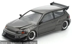 Honda Civic EG6, anthrazit, 1:64, Pop Race