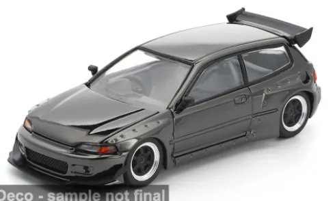 Honda Civic EG6, anthrazit, 1:64, Pop Race