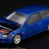 Honda Civic (EG6), blau, 1:64, Pop Race