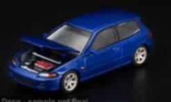 Honda Civic (EG6), blau, 1:64, Pop Race